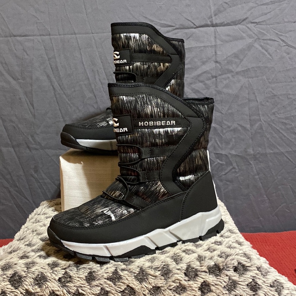 Fur-lined, super cushion, insulated boot